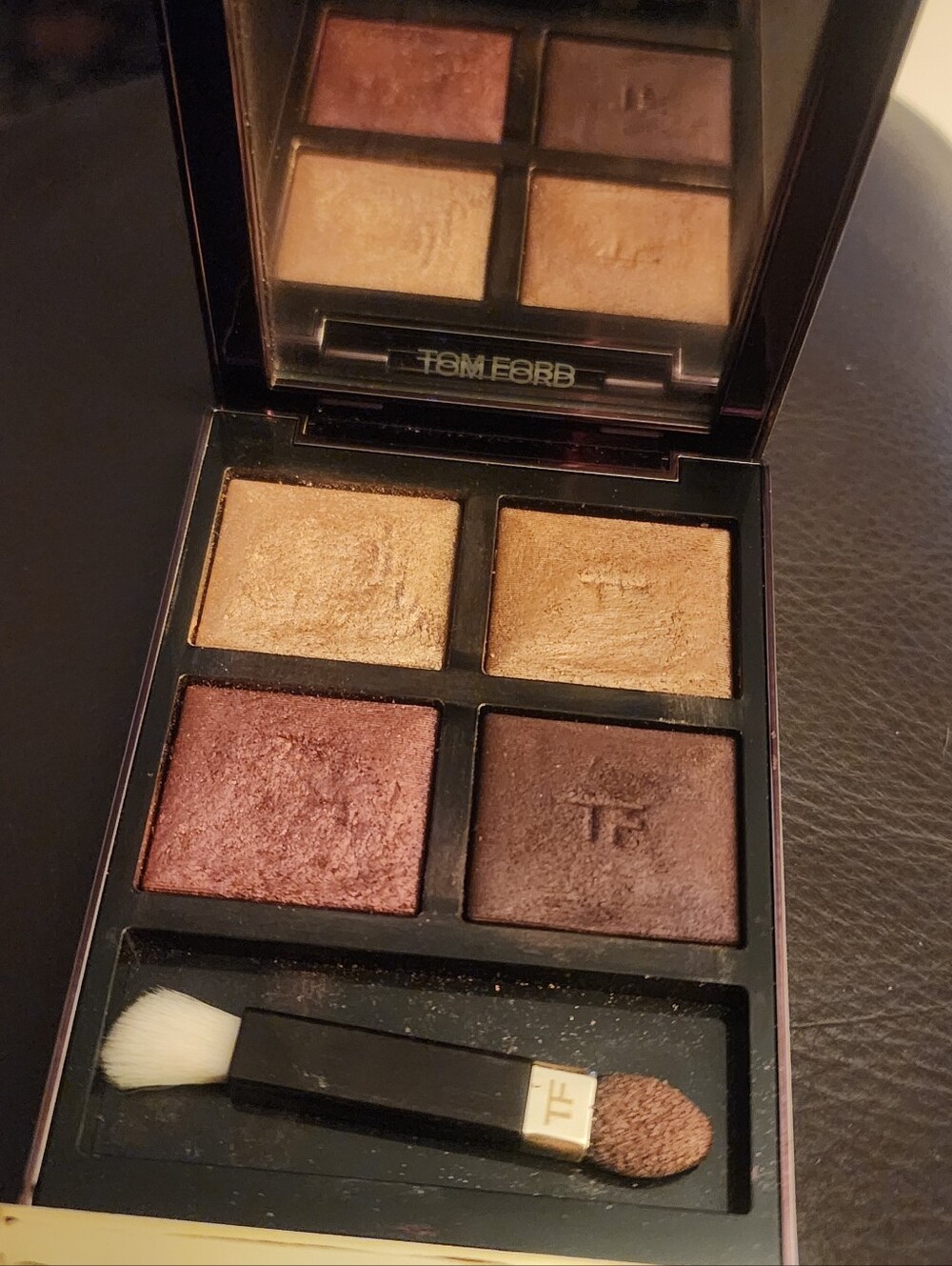 Tom Ford Brown and Gold Eye Color Quad - 04 Honeymoon